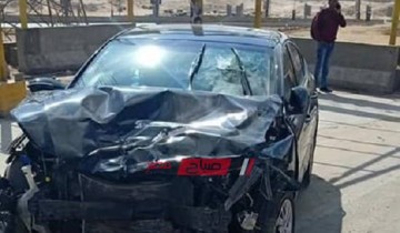 وفاة رئيس النيابة الادارية الأسبق في حادث تصادم 3 سيارات بمحور 26 يوليو تقاطع إسكندرية الصحراوى
