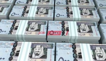 أسعار الريال السعودي اليوم الثلاثاء 8-8-2023 في التعاملات البنكيه مقابل الجنيه