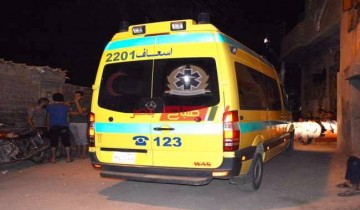 اصابة شخص جراء حادث تصادم 3 سيارات ملاكي على طريق دمياط – بورسعيد