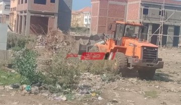 حملات مكبرة في رأس البر لإزالة مخلفات منطقة الامتداد العمراني