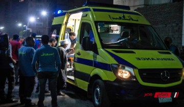 إصابة 6 أشخاص إثر حادث مروري في المنيا