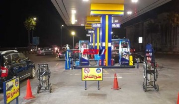 بعد زيادة سعر البنزين والسولار حملات مكبرة في الإسكندرية علي محطات الوقود