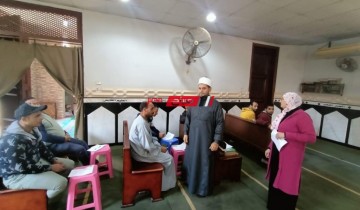 لخدمة المواطنين .. أوقاف دمياط تعقد إمتحانات محو الأمية بالمساجد