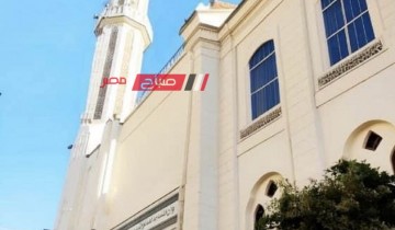 بالصور افتتاح مسجد الحرمين بقرية ميت أبو غالب بدمياط