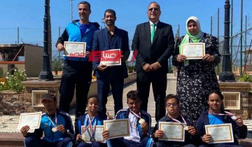 تعليم الإسكندرية يحصل علي 6 ميداليات في بطولة الجمهورية لألعاب القوي للتربية الفكرية والدمج