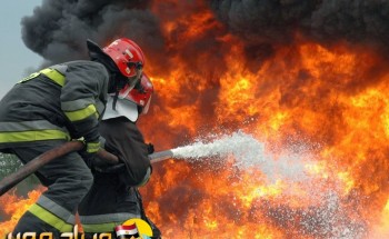 تسيطر الحماية المدنية على حريق بالإدارة التعليمية في قليوب