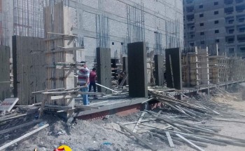 إيقاف اعمال بناء 13 عقار مخالف بحي المنتزة فى الاسكندرية