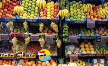 أسعار الفاكهة فى محافظة بنى سويف اليوم السبت