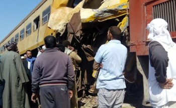 51 مصاب حتى الآن بحادث قطار الموت بالبحيرة طبقًا لتصريحات غادة والى
