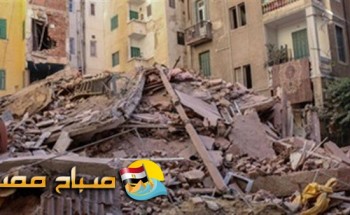 منشأة ناصر تشهد انهيار عقار جديد دون خسائر في الأرواح