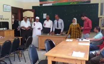 رئيس منطقة دمياط الازهرية يفتتح برنامج و دورة الخط لمعلمي اللغة العربية