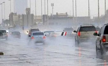 هطول أمطار رعدية الان بالإسكندرية