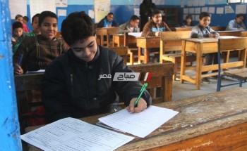 جداول امتحانات محافظة الجيزة المرحلة الابتدائية نصف العام 2019