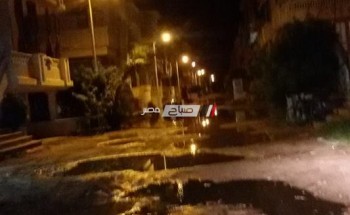 موجة من الامطار الغزيرة تضرب مدن وقرى محافظة دمياط و انخفاض ملحوظ في درجات الحرارة