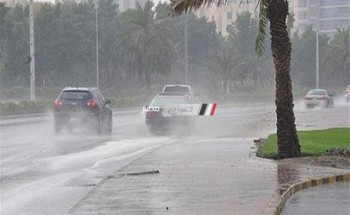 هطول أمطار غزيرة على الإسكندرية الآن