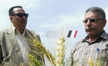 وكيل زراعة دمياط يتفقد اعمال الاستعداد لحقول الترشيد لمحصول الأرز لموسم 2019
