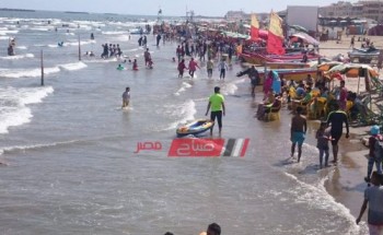 انقاذ 14 شخص من الغرق واعادة 288 طفل تائه الى اهلهم بمدينة رأس البر