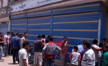 اغلاق 4 محلات تجارية غير مرخصة وتحرير محاضر اعتراض لاصحابها بدمياط