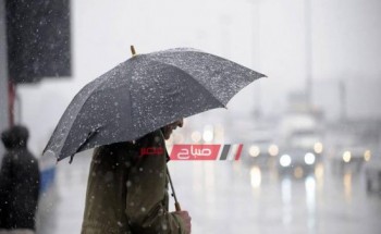 الطقس في الإسكندرية الآن هطول أمطار غزيرة ورياح شديدة وانخفاض فى درجات الحرارة