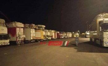 منع 25 سيارة مصرية محملة بالأثاث الدمياطي من العبور إلى دولة السودان