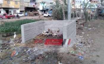 أحواض خرسانيه جديدة في فارسكور بدمياط لتجميع المخلفات بالشوارع