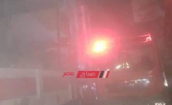 خسائر مادية فادحة جراء اندلاع النيران في 4 حظائر مواشي في دمياط