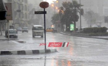 الطقس في الإسكندرية الآن هطول أمطار غزيرة وانخفاض في درجات الحرارة