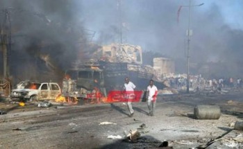 مصرع 50 شخصاً في حادث تفجير عنيف يضرب العاصمة الصومالية مقديشو منذ قليل