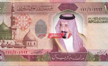 تعرف على أسعار الريال السعودي اليوم السبت 29-10-2022 بالبنوك المصرية