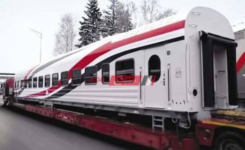مصر تستقبل 173 عربة قطار جديدة من روسيا عبر ميناء الاسكندريه