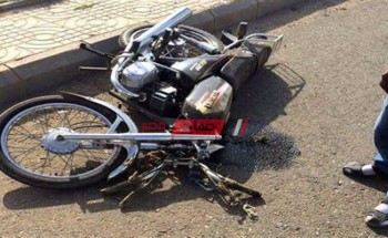 إصابة شاب جراء حادث دراجة بخارية على طريق بورسعيد دمياط