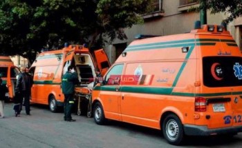 إصابة 5 أشخاص إثر حادث انقلاب علي الطريق الدولي الساحلي ببورسعيد