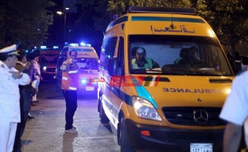 إصابة طفلتين و 8 سيدات أثر حادث مرورى طريق بلبيس – القاهرة