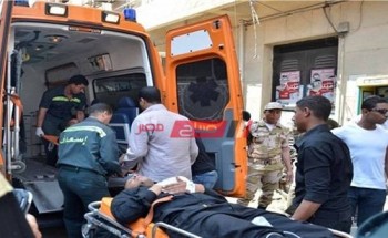 إصابة 5 أشخاص إثر حادث انقلاب بطريق الصالحية الجديدة _ القاهرة 