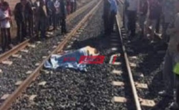 مصرع طفل دهسا تحت عجلات القطار أثناء عبوره المزلقان فى بنى سويف