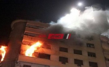 الحماية المدنية تسيطر على حريق نشب داخل منزل فى القاهرة