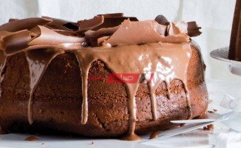 طريقة بسيطة لعمل الكيك بكريمة الشوكولاتة