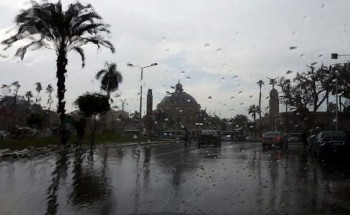 تساقط أمطار خفيفة على القاهرة الاثنين خلافاً لتوقعات الأرصاد