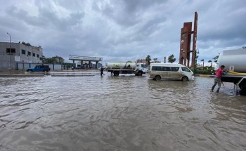 بالصور غرق مناطق غرب الإسكندرية بمياه الأمطار