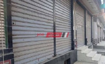 غلق مطاعم مخالفة لإجراءات كورونا بحي وسط في الإسكندرية