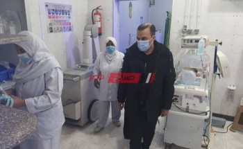 جولة ليلية مفاجئة لوكيل وزارة الصحة على ثلاث مستشفيات بنطاق محافظة دمياط
