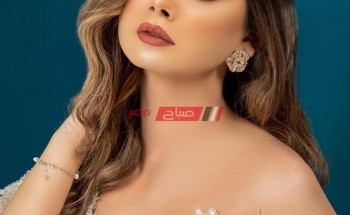 بفستان أحمر منة عرفة تحتفل بفوز النادي الأهلي