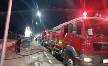 نشوب حريق في مول شهير بمنطقة رشدي في الإسكندرية
