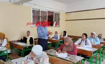 32 الف طالب في دمياط يؤدون امتحان الجبر بالشهادة الإعدادية 2024 الترم الثاني