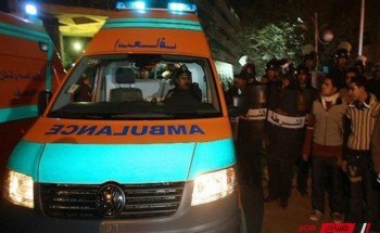 بالاسماء إصابة 7 أشخاص إثر حادث مروع في بنى سويف