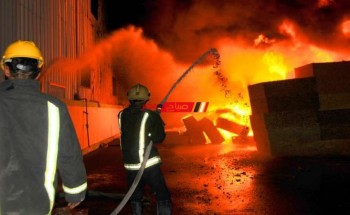 اخماد حريق نشب داخل شقة سكنية في دمياط دون إصابات