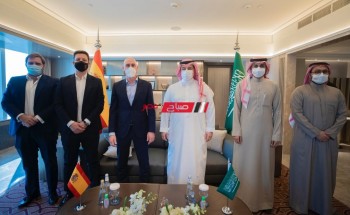 رئيس الاتحاد السعودي يلتقي بنظيره الإسباني لتعزيز العلاقات