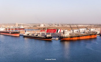 تصدير 727 طن أسمنت و 1100 طن يوريا عبر ميناء دمياط خلال 24 ساعة