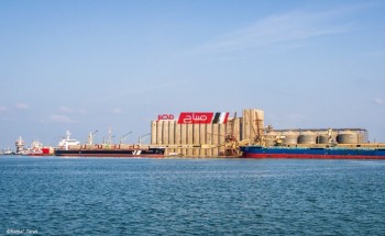 ارتفاع رصيد صومعة الحبوب والغلال للقطاع العام في ميناء دمياط الى 21345 طن قمح