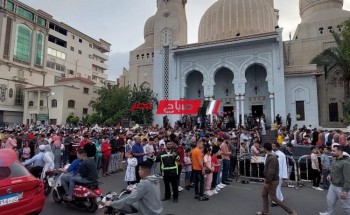 مظاهر الاحتفال تملأ شوارع دمياط قبل اقامه صلاة عيد الاضحى